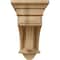 Ekena Millwork 6 1/2"W x 6 1/2"D x 12"H Raised Fluting Corbel, Cherry COR06X06X12RACH - alternate 2